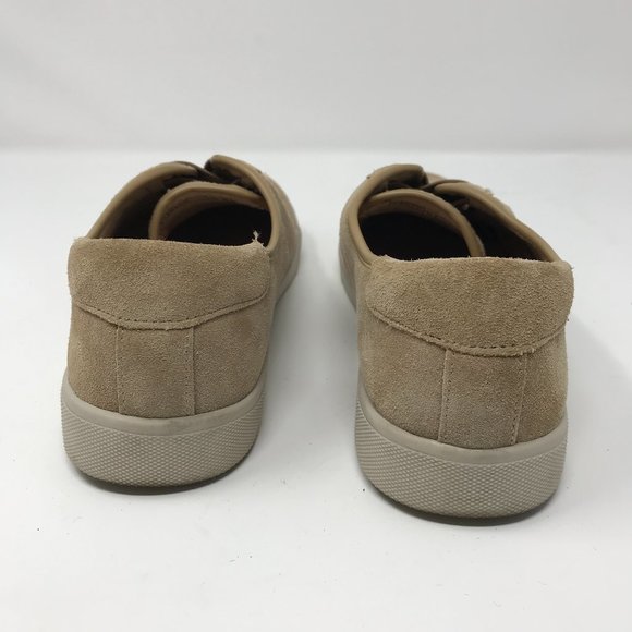 Vionic Jean Tan Suede Comfort Slip On Elastic Walking Sneakers Low Womens 6 - Picture 3 of 5